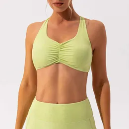 Lu Bra Yoga Allinea Top Top Design unico Vendita di abbigliamento da barattola per cazzo ropa ropa interno deportiva senza maniche