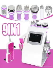 Super 9 in 1 unoisy -osy -osy -osy -osy -osytyty Cavitation Radio Radio Frequice fucuum cold photon Shaping Slimming Machine 6 Big 2 Small6528998