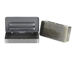 Calabrone da 10060 mm Smoky Metal Tobacco Box 1 % Case di sigarette tascabili con supporto da 70 mm Whole8586078