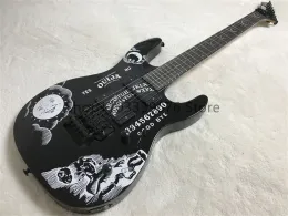 Gitarre Großhandel Preis Verkäufer Hot Gitarre Hochqualität New Black Kh2 Kirk Hammett Ouija White E -Gitarre