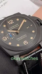 Fashion Luxury Penarrei Watch Designer Hot Selling Empfehlung 1950 Serie Kohlefaser Automatische Herren PAM00661