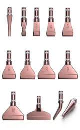 Pintura de diamante Gold rosa Multi Placer Aço inoxidável Tip para caneta de broca 5D Ferramentas de resina Metal Head1995398