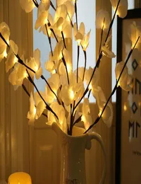 Phalaenopsis Tree Branch Light Floral Lights Home Christmas Party Garden Decor LED電球装飾的な偽の花SRN9075149