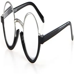 نظارة شمسية مينكل فريدة من نوعها سبيكة التيتانيوم جولة نصف إطار القراءة نظارات النساء NX1 2595