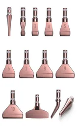 Pintura de diamante Gold rosa Multi Placer Aço inoxidável Tip para caneta de broca 5D Ferramentas de resina Metal Head8001918