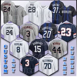 28 Javier Baez 23 Kirk Gibson Baseball Jerseys 24 Miguel Cabrera 31 Riley Greene Spencer Torkelson Tarik Skubal Akil Baddoo Ryan Kreidler Alan Trammell Holton