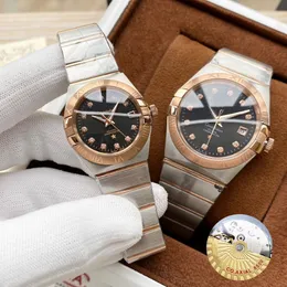 Konstelacja 123 20 24 60 55 001 Kobiety mężczyzn Klasyczne zegarki Casual Watches Top Brand Lusury Lady Mens WristWatch Wysokiej jakości nadgarstek WAT 307C