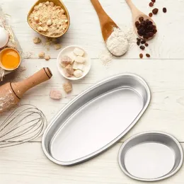 NEW Oval Nonstick Pans Carbon Steel Cake Mold Bread Loaf Cheesecake Pan Baking Mould Pie Tin Tray Bakeware Tool bread Accessories2. carbon steel baking mold