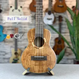 الغيتار الكامل القيثارة الصلبة جميع Acacia Matte Concert Tenor 23 26 in Electric Guitar Ukelele 4 Strings Guitarra Uke Acoustic