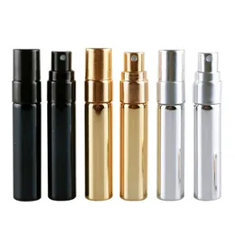 NYA 1 st påfyllningsbara glasmetall Metstage Parfym Spray Bottle Spray Atomizer Portable Travel Cosmetic Container Parfym Bottle For Refillable Atomizer