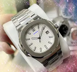Модные мужские набор шнеки гоночные часы Auto Date Business Casual Clock Japan Quartz Move