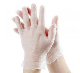 In stock PVC -Handschuhen Pulver natürliche Farbe 100 PCs Pack -Schutzhandschuhe Vincylhandschuhe Schnell DHL USPS3257608
