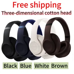 Słuchawki bezprzewodowe Ubij bezprzewodowe zestawy słuchawkowe stereo słuchawki Bluetooth Składane słuchawki sportowe bezprzewodowe lokalne magazyn trójwymiarowy bawełniany głowica