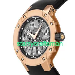 RM Luxury Watches Mechanical Watch Mills Rm033 Automatic 45mm Rose Gold Men Strap Watch Rm033 An Rg stNS