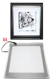 1PC do Francji bezpośrednio akrylowe tatuaż zarząd Profesjonalny kopia LED USB Art Light Box Stencil Paper Table3944442