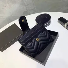 MS Kartenumschließung Brieftasche eine kleine Tasche Leder Brieftasche 2020 Neue Bildschirme Weitere Karten Brieftaschen für Frauen Beutel Luxushandtaschen 227n