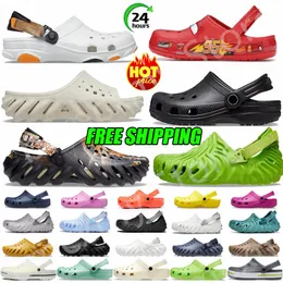 Designer Sandals tofflor Polex CLOG CLASSIC SLICES MÄNNER Kvinnor Triple White Black Blue Green Red Outdoor Waterproof Slipper Deg3Kgzy#