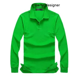 New Hot Sell 19color Polo Shirt Men Crocodile Solid Long-sleeve Summer Casual Mens Slim Polos M-4xl ggitys CWX1