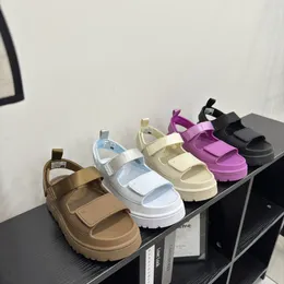 Designer Goldenglow Sandal Slides Platform Platform Slipter City Girl Women Men Slide Sandals Sandals Woman Tazz Tasman Favore Clavors Cork Bottom