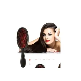 Hair Brushes New Abody Hair Brush Professional Hairdressing Supplies Hairbrush Combo Brushes For Combos Boar Bristle Drop Delivery products