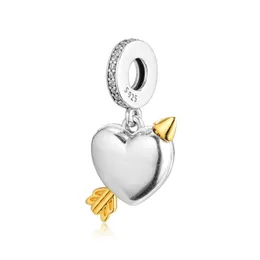 2019 Spring 925 Sterling Silver Jewelry Limited Edition Love Arrow Charm Original Beads Fits Bracelets Collana per donne fai -da -te Making8610035