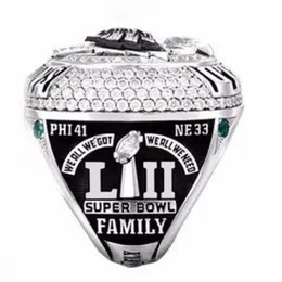 Atacado Philadelphia 2017 Eagles World Championship Ring Tide Holiday Gifts For Friends 297p