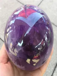 2020 Whole Natural Ameetyst Stone Quartz Crystal Ball Beautiful Cristalli di guarigione del quarzo viola 1pcs 79CM65263427769584