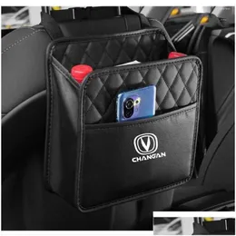 Organizador de carros para Changan CS25 CS35 CS55 CS75 CS85 CS95 Capacidade de armazenamento de grande capacidade Bolsa de bolsa Back Drop entrega mobil dh4pn