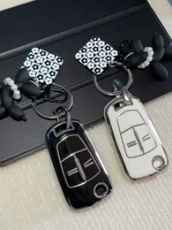 Autoschlüsselballon Hundauto Fernkoffer -Hülle Hülle Hülle FOB für Opel Vauxhall Corsa Astra Vectra Signum 2 Taste Keychain Zubehör T240509