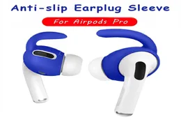 2021 Miękkie i ultra cienkie antilost silikonowe douszne douszne douszne Pokrywa Zaszek do słuchawki dla Airpods Pro Antyplip słuchawki Plug WI6419999