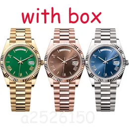 Men's Montreux luxury HD stainless steel diamond bezel waterproof luminous gold watch 36/41mm automatic mechanical watch