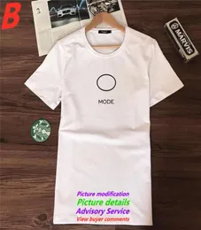 2020 T Shirt Yaz Moda Tasarımcısı Tişörtler Erkekler İçin Üstler Lüks Mektup Nakış Gömlek Erkek Kadın Giyim Kısa Kollu Tshirt2228205