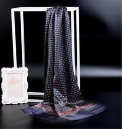 Ny vintage Silk Men Cravat Scarf Fashion Paisley Kontrollera blommor Mönster Print 2 Layer Dot Pure Silk Satin Neckerchiefs 60 Color402342449