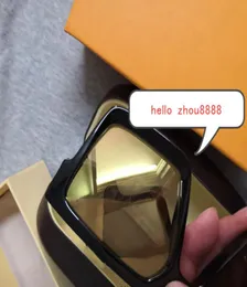 Luxury MILLIONAIRE M96006WN Sunglasses1165 full frame Vintage designer sunglasses for men Shiny Gold Logo sell Gold plated Top7610560