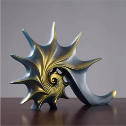 راتنج محارة تمثال البحر SENAIL SNAIL SNAIL SCULPTURES WHELK التماثيل الحرف الكريسم