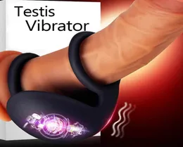 Men scrotum teens Vibrator Silikon Hoden Massagebaste Ejakulation Multispeed Männlich erwachsene Sexspielzeug für Mann Y190613023042804