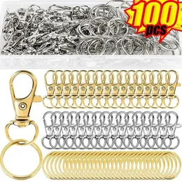 Anahtarlıklar DIY Döndüren Kart Kancası Anahtarlık Boyanabilir Istakoz Anahtarlama Snap Hooks Anahtar Kolye Esnek Çeşitli Handcrafts Aksesuarları Yapma