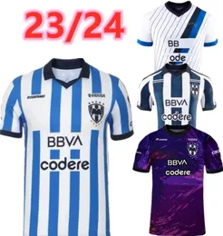 23/24 Liga MX Rayados Monterrey Soccer Jerseys Home Away Special V.Janssen Mori M.Meza v.janssen S.Vegas Akeloba 2023 Футбольная рубашка Мужчина женский детский набор ворот 8888