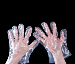 100pcsbag Plastic Disposable Gloves For Restaurant Kitchen BBQ EcoFriendly Food Gloves Fruit Vegetable Oneoff Gloves DHL2496883