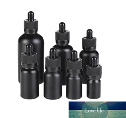 bottiglie liquide da 5 ml a 100 ml di vetro blassato nero reagente liquido bottiglie di pipetta bottiglie di olio essenziale bottiglia olio di fumo e9711776