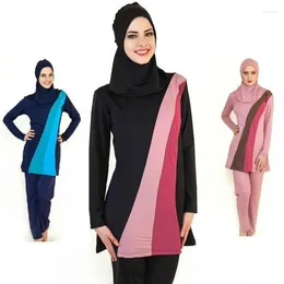 Mulheres de banho feminina Mulheres muçulmanas Islâmicas Ministro completo Hijab Swimming Beachwear Clothing Burkinis Beach Bathing Suiting