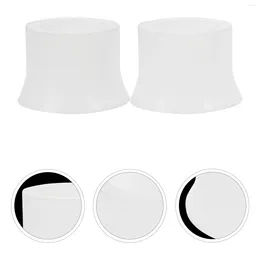 Mugs 2 Pcs Ice Cream Machine Supplies Sealing Rings Multipurpose Silicone Maker Replacement Parts White Makers