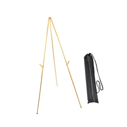 Tripode Display Easel Stand Draw Disegna dei cavaliere che dipinge il supporto di cavalletto per la cornice PO Postatori di tela in tela di legno 240430