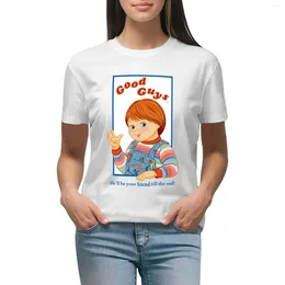 Kadın Polos Çocuk Oyunu - İyi Guys Chucky T -Shirt Kadın Giyim Bayan Giysileri Anime Tshirts Kadın