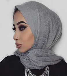 غلاف القطن المسلمين والملفات الإسلام الإسلام على استعداد لارتداء الحجاب الإناث امرأة جديدة تجعد الحجاب الفوري تحت Scarf5151312