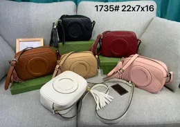 Projektantka torba Soho Disco Camera Bag Crossbody Torby na ramię Kobiety torebka torebka Torebka skórzana klasyczny liter