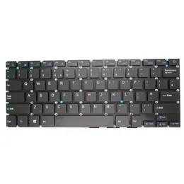 Teclado de laptop para fusion5 lapbook t90b+ pro preto sem quadro reino unido uk