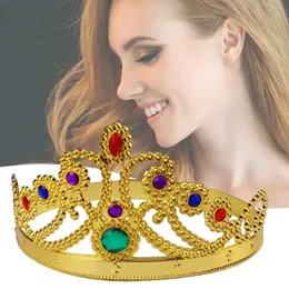 King Halloween Hats Ball Party Dress Up Plastic Crown Scepter Partys Forniture Croona di compleanno Crowns Princess S es