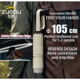 Zuodu в стиле обратное автоматическое зонтичное кольцо дизайн пряжки солнцезащитный крем Sunshade 240430