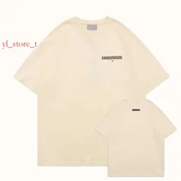 Esse 디자이너 Tshirt Mens T 셔츠 고품질 여름 패션 Simplesolid 검은 편지 인쇄 디자인 Tshirts 탑 남자 셔츠 캐주얼 한 여성 티 1396
